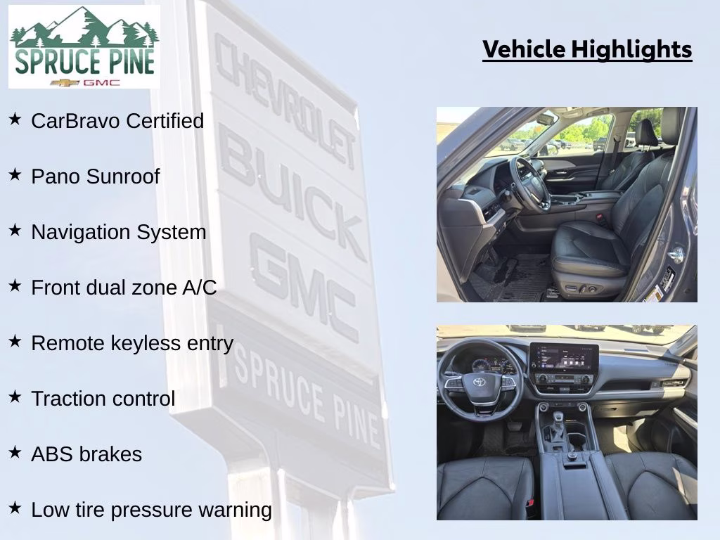 2024 Storm Cloud Toyota Grand Highlander Platinum AWD SUV