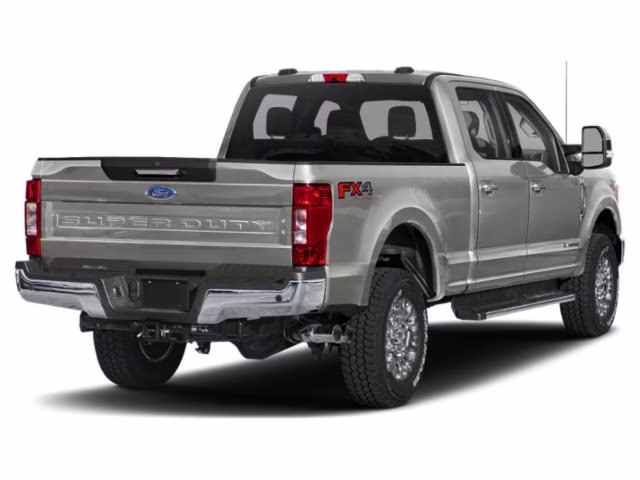 2021 Silver Ford Super Duty F-250 SRW XLT 4X4 Truck