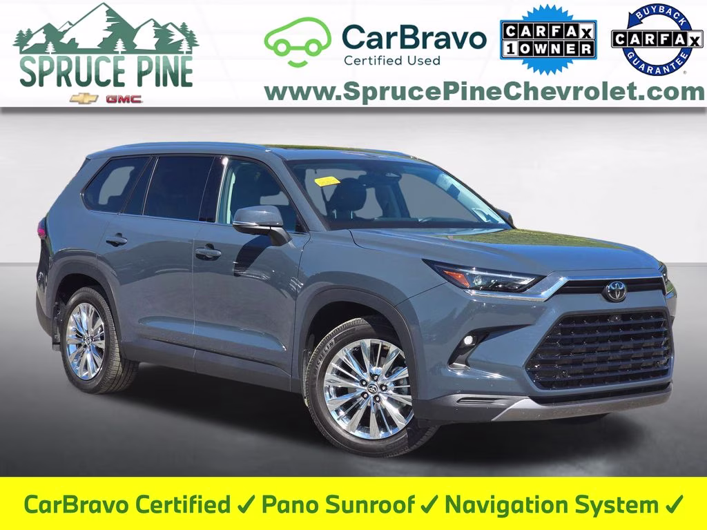 2024 Storm Cloud Toyota Grand Highlander Platinum AWD SUV
