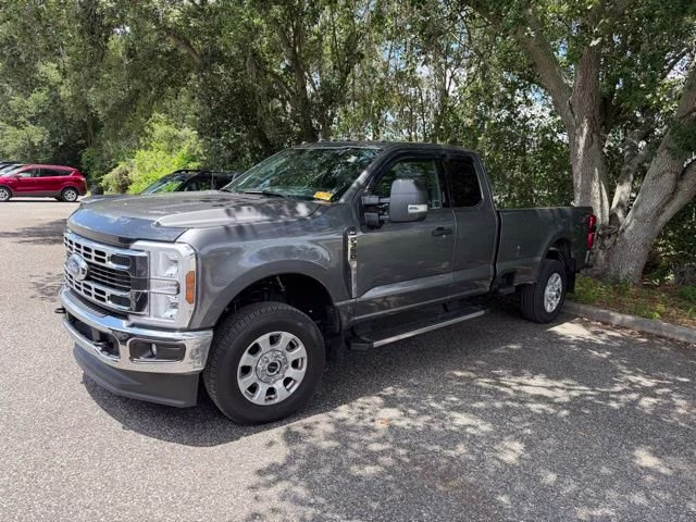 2024 Gray Metallic Ford Super Duty F-350 SRW XLT 4X4 Truck