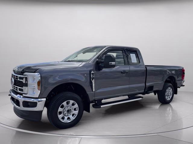 2024 Gray Metallic Ford Super Duty F-350 SRW XLT 4X4 Truck