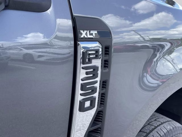 2024 Gray Metallic Ford Super Duty F-350 SRW XLT 4X4 Truck