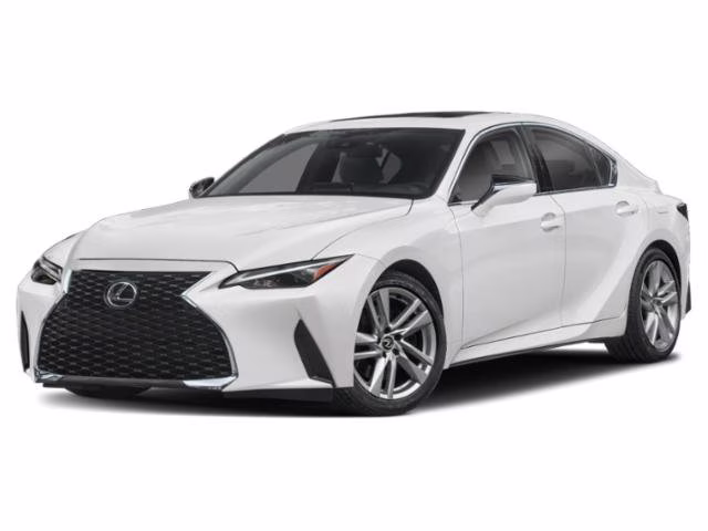 2025 White Lexus IS 300 RWD Sedan