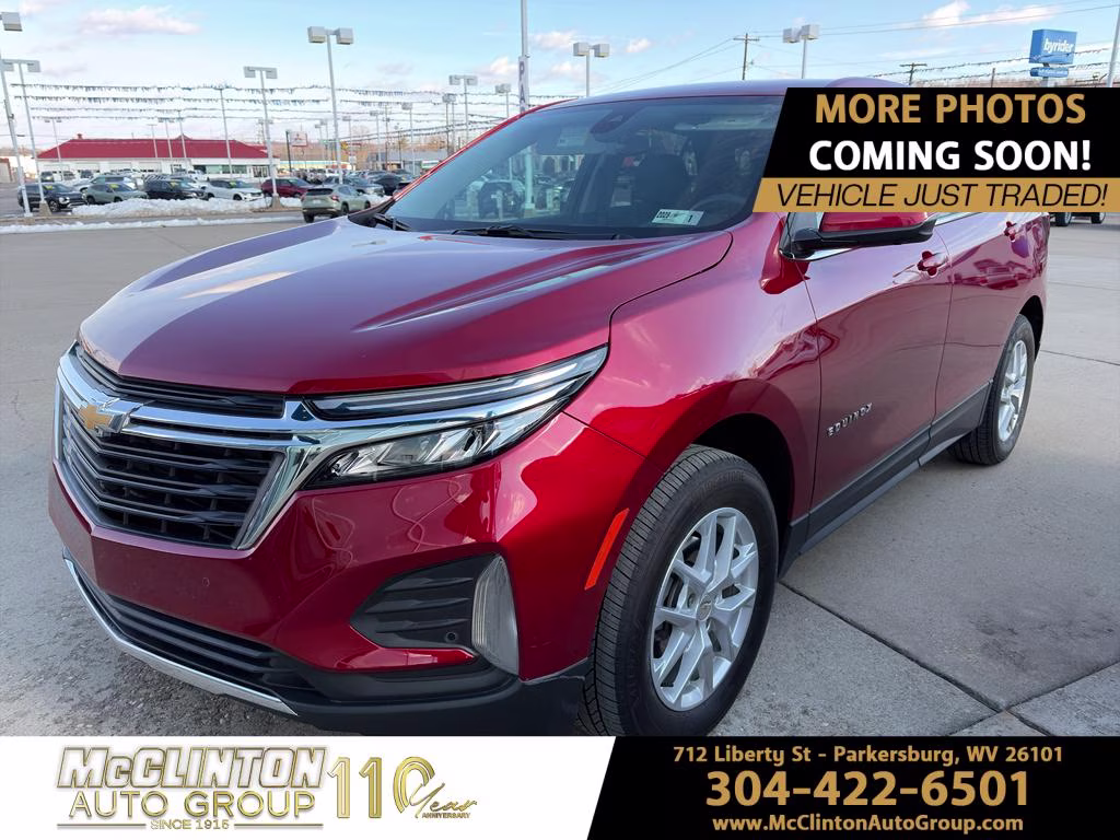 2024 Radiant Red Tintcoat Chevrolet Equinox LT AWD SUV