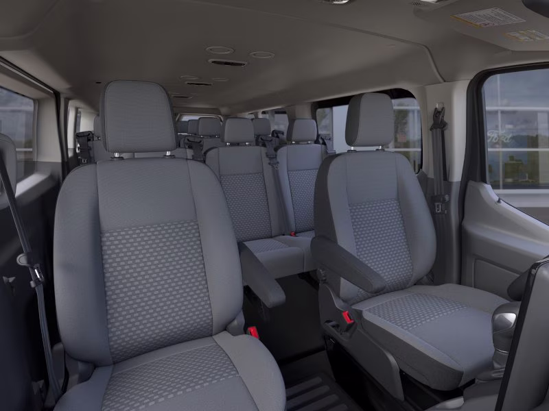 2026 Oxford White Ford Transit Wagon XL RWD Crossover