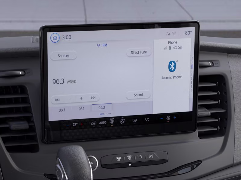 2026 Oxford White Ford Transit Wagon XL RWD Crossover