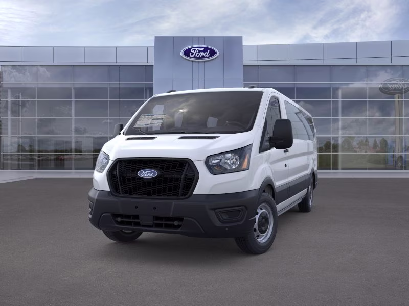 2026 Oxford White Ford Transit Wagon XL RWD Crossover
