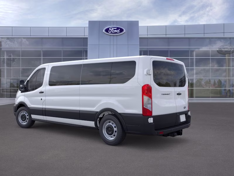 2026 Oxford White Ford Transit Wagon XL RWD Crossover