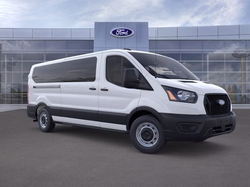 2026 Oxford White Ford Transit Wagon XL RWD Crossover