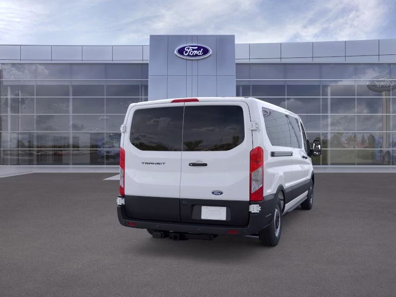 2026 Oxford White Ford Transit Wagon XL RWD Crossover