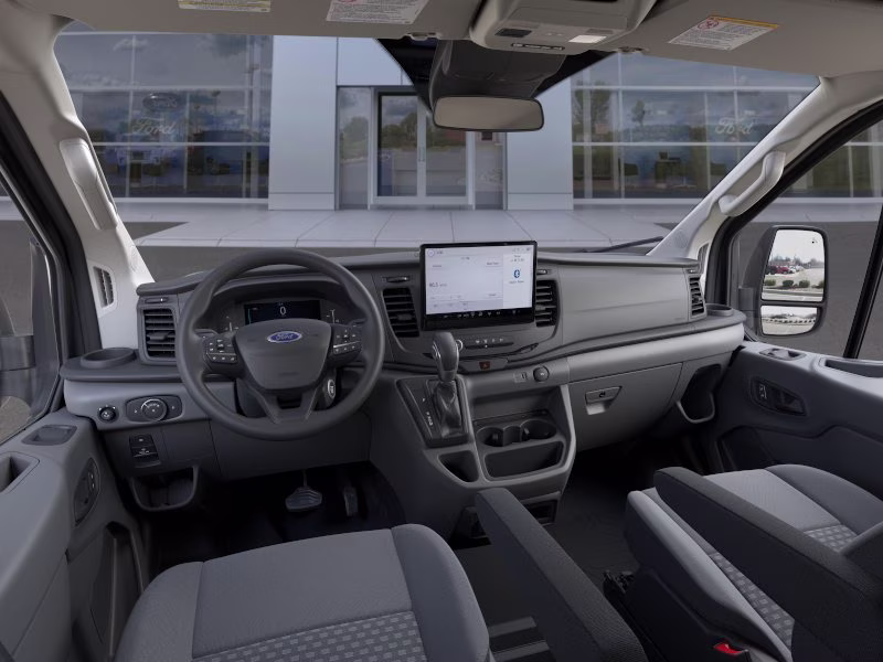 2026 Oxford White Ford Transit Wagon XL RWD Crossover
