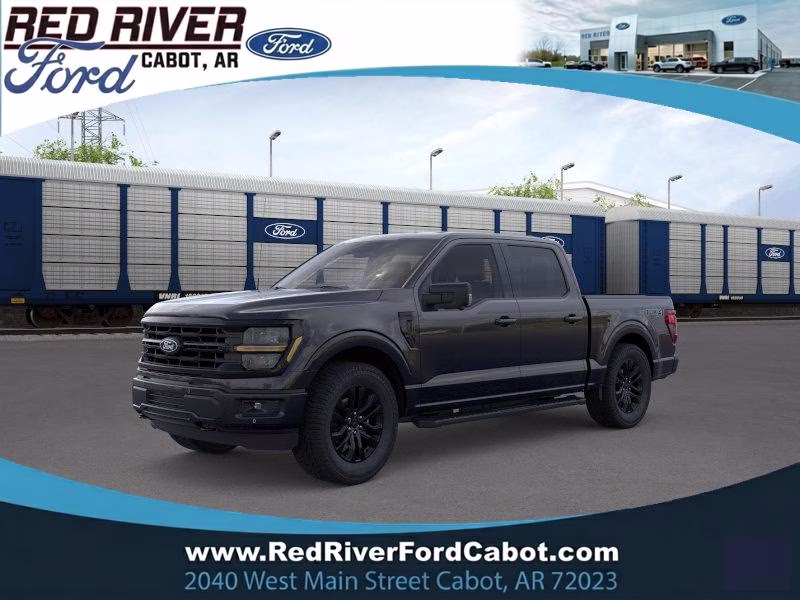2026 Agate Black Metallic Ford F-150 XLT 4X4 Truck