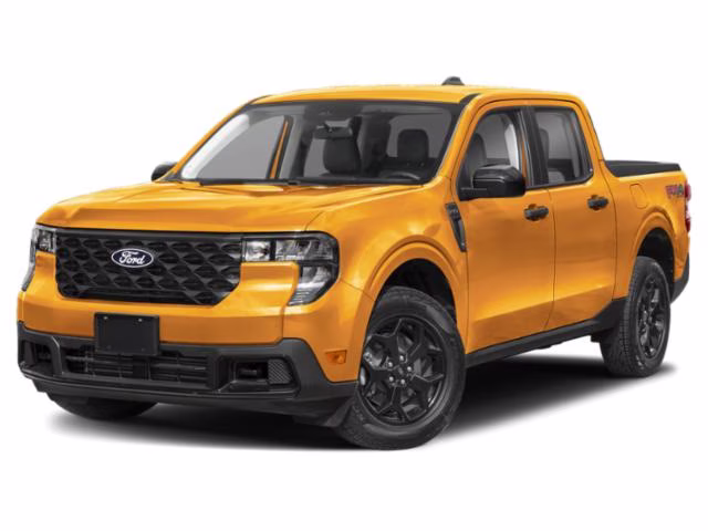 2026 Orange Fury Metallic Tri- Ford Maverick XLT FWD Truck