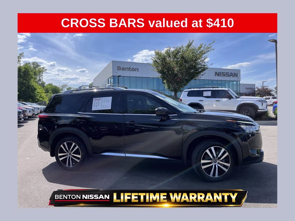 2024 Super Black Nissan Pathfinder Platinum FWD SUV