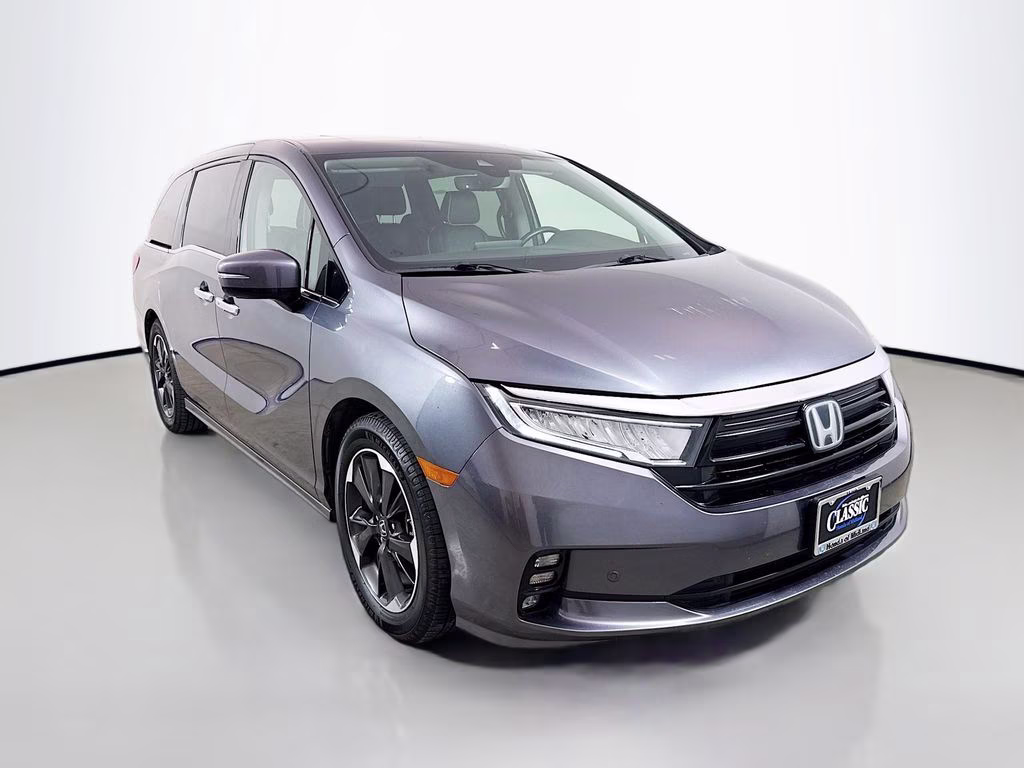 2023 Modern Steel Honda Odyssey Elite FWD Van