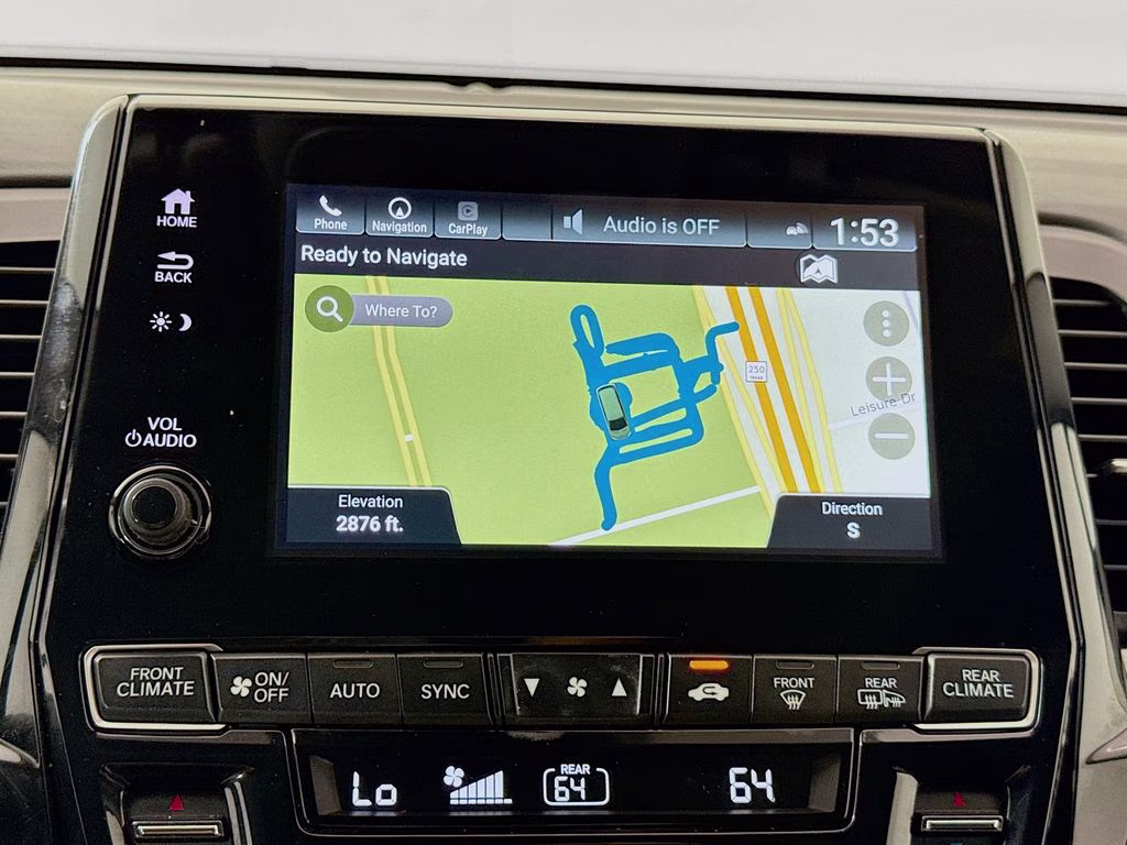 2023 Modern Steel Honda Odyssey Elite FWD Van