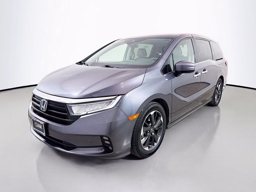 2023 Modern Steel Honda Odyssey Elite FWD Van