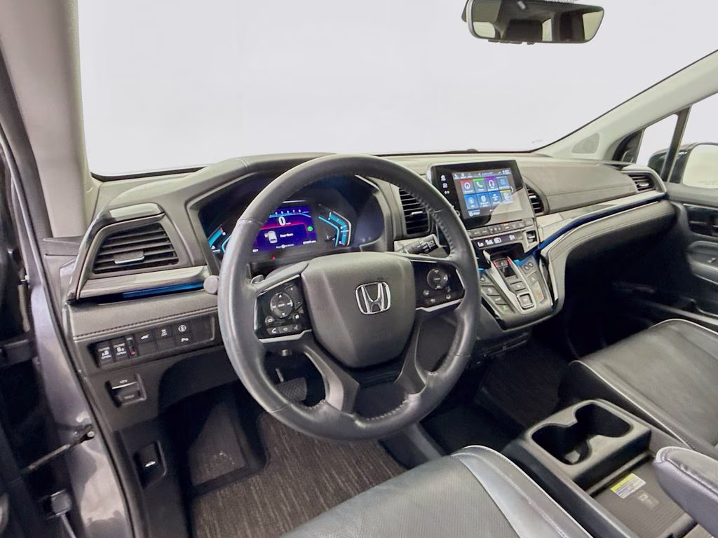 2023 Modern Steel Honda Odyssey Elite FWD Van