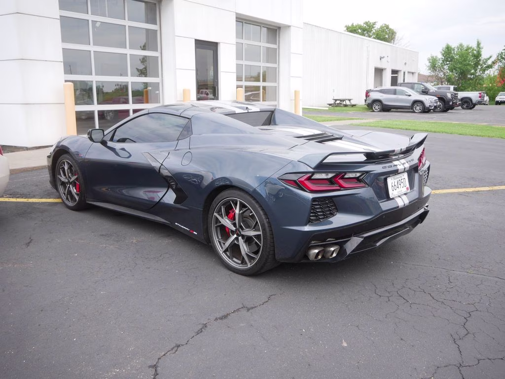 2021 Shadow Gray Metallic Chevrolet Corvette Stingray RWD Convertible