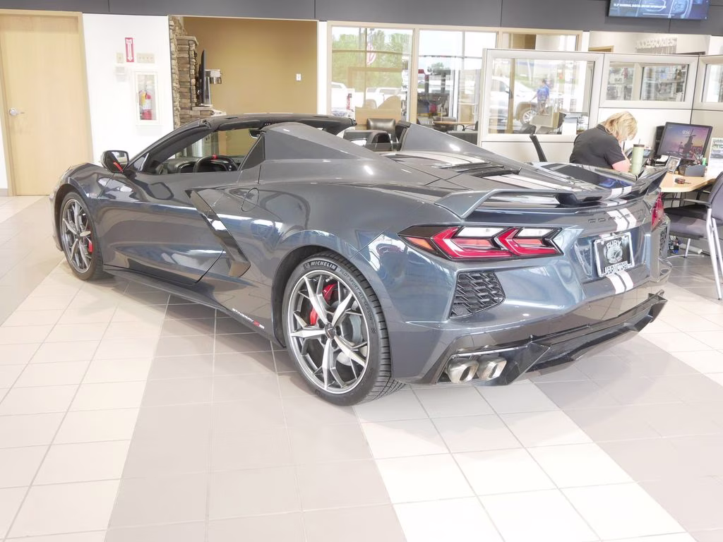 2021 Shadow Gray Metallic Chevrolet Corvette Stingray RWD Convertible