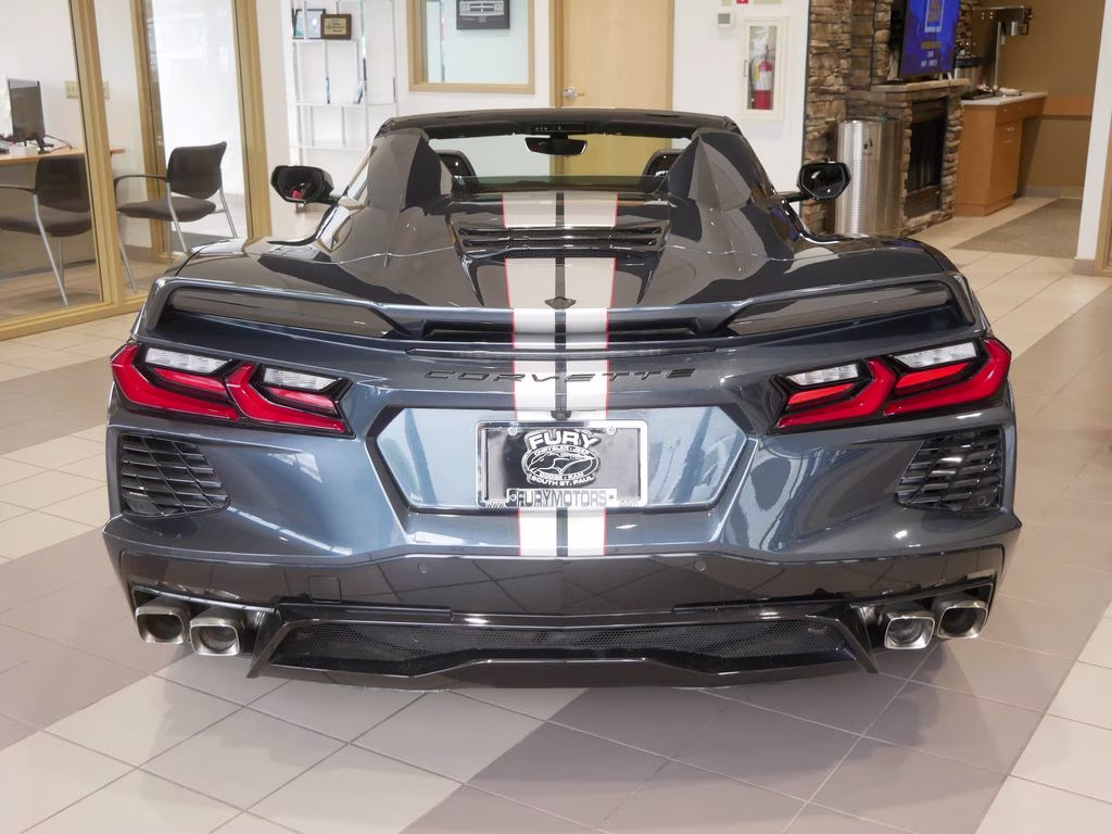 2021 Shadow Gray Metallic Chevrolet Corvette Stingray RWD Convertible