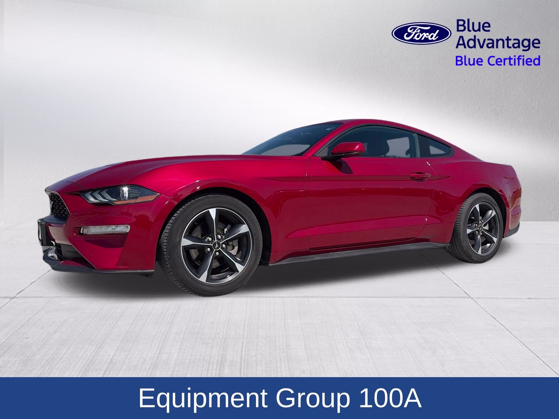 2023 Rapid Red Metallic Tinted Clearcoat Ford Mustang EcoBoost RWD Coupe