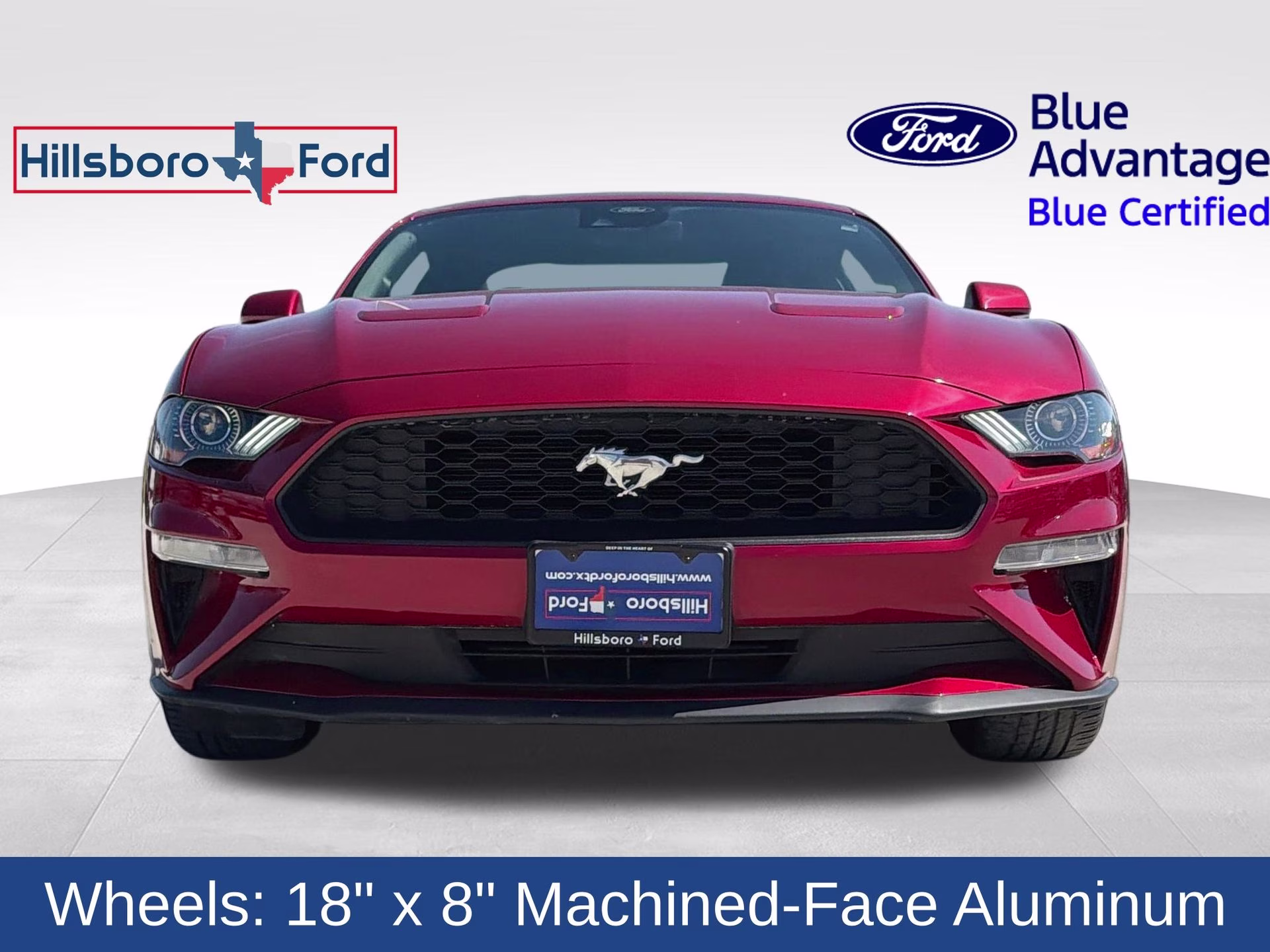 2023 Rapid Red Metallic Tinted Clearcoat Ford Mustang EcoBoost RWD Coupe