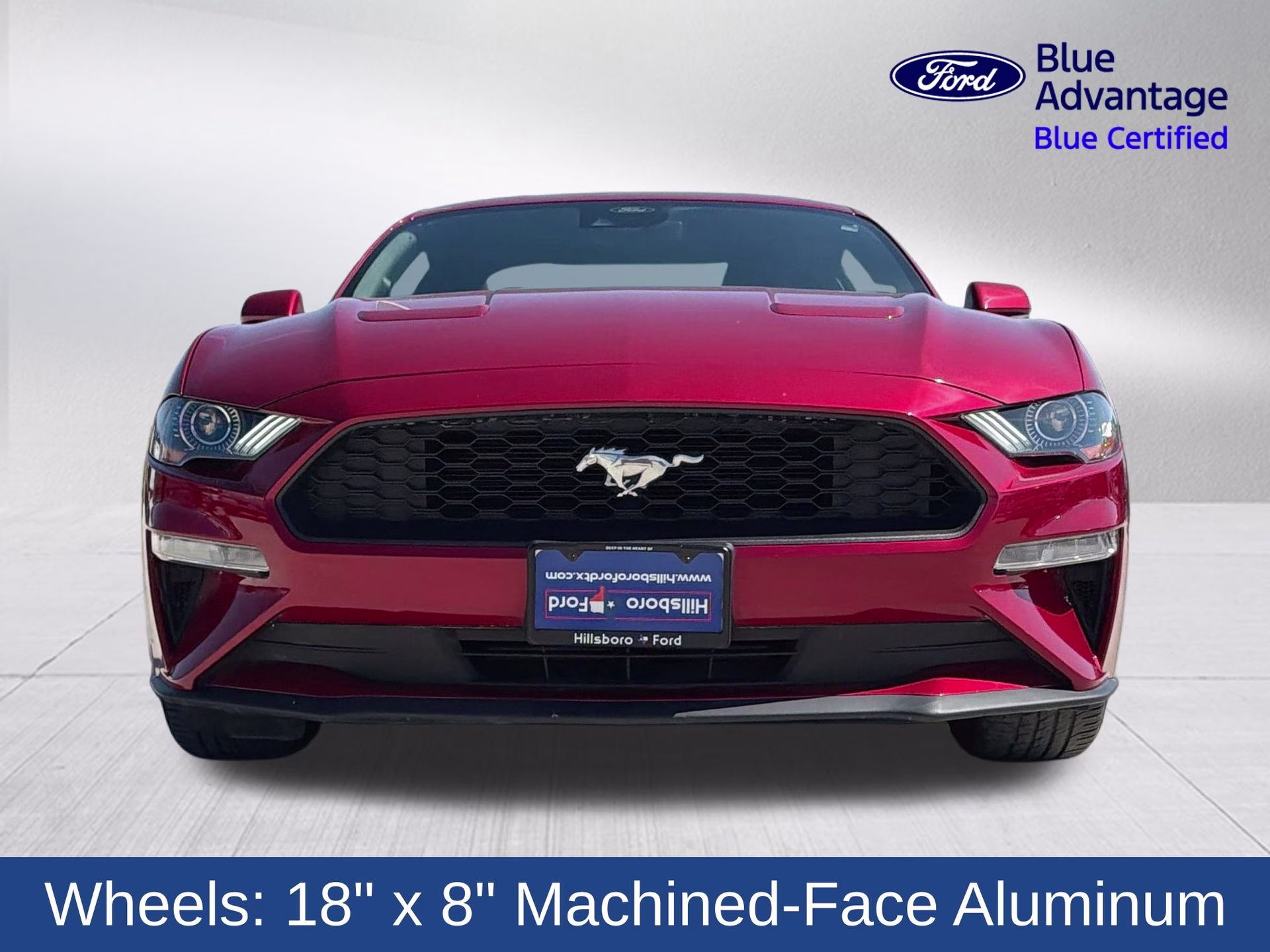 2023 Rapid Red Metallic Tinted Clearcoat Ford Mustang EcoBoost RWD Coupe