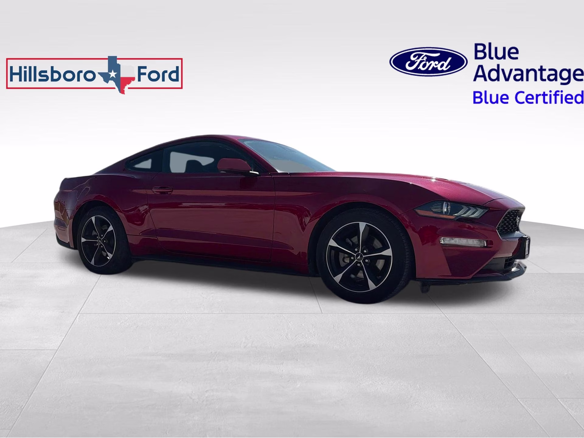 2023 Rapid Red Metallic Tinted Clearcoat Ford Mustang EcoBoost RWD Coupe
