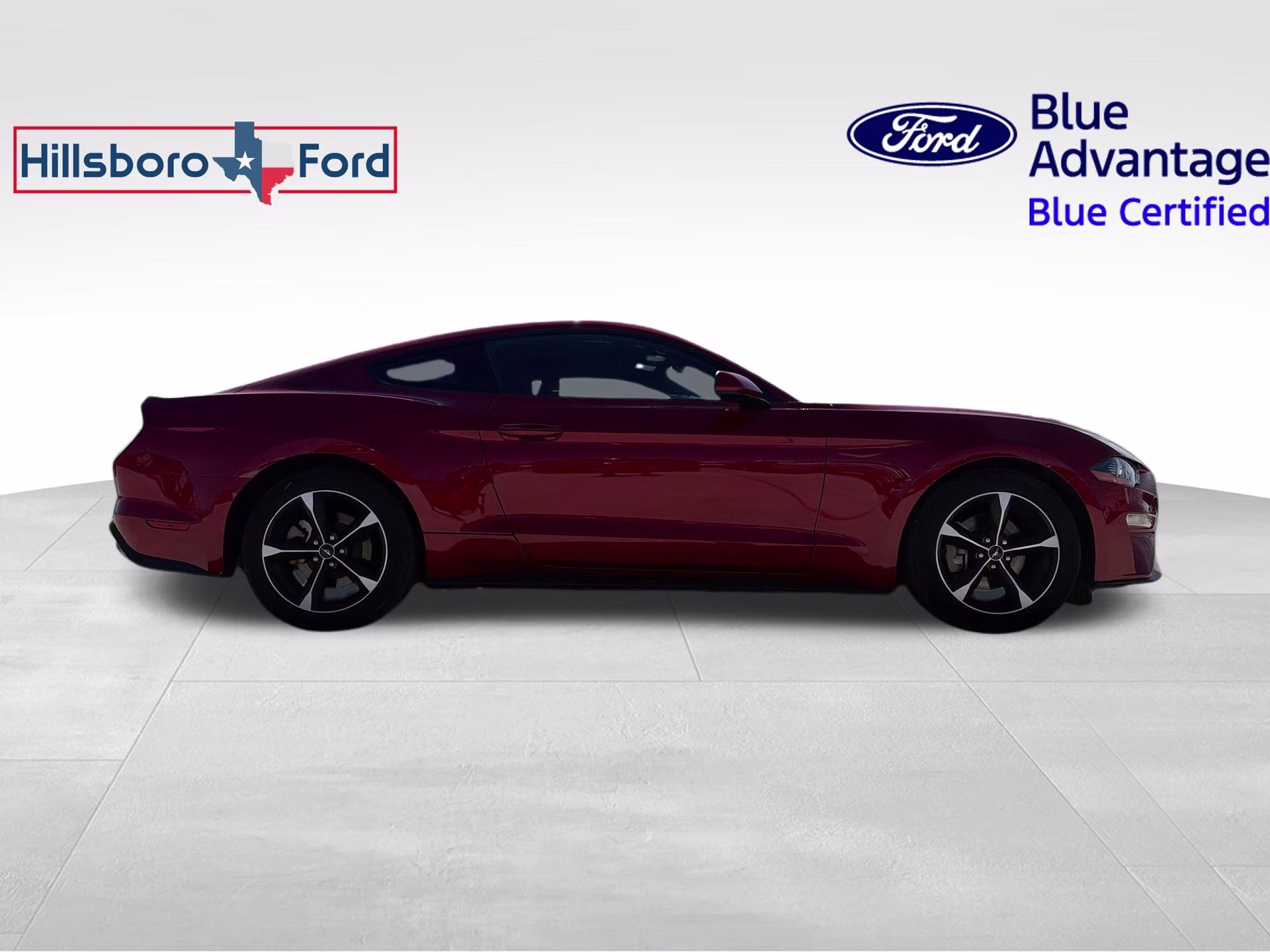 2023 Rapid Red Metallic Tinted Clearcoat Ford Mustang EcoBoost RWD Coupe