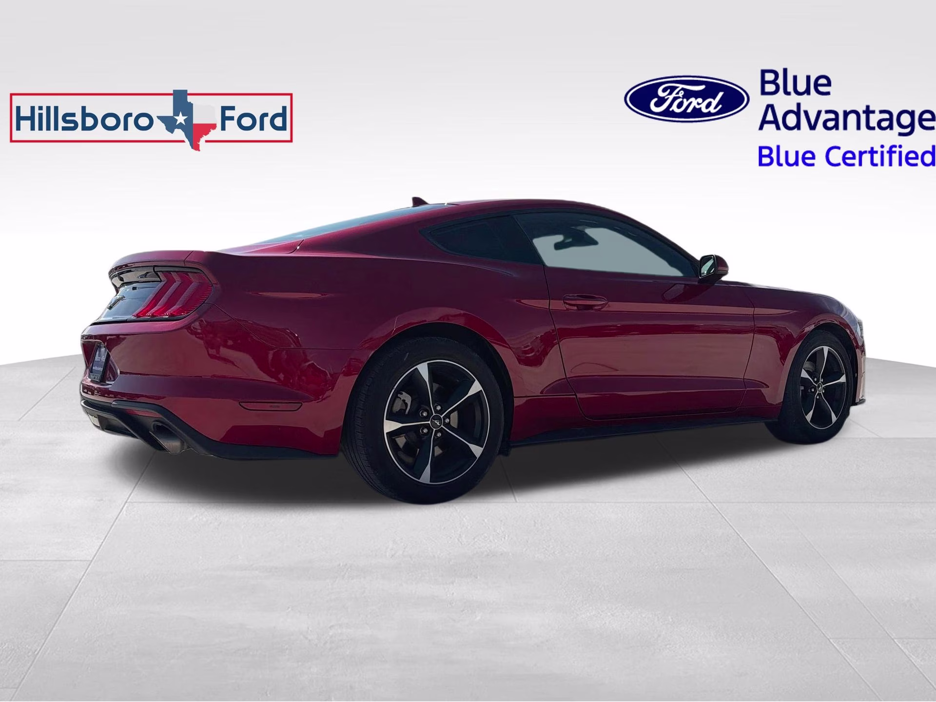 2023 Rapid Red Metallic Tinted Clearcoat Ford Mustang EcoBoost RWD Coupe