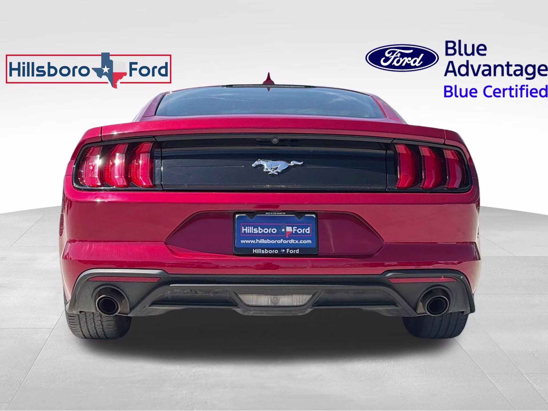 2023 Rapid Red Metallic Tinted Clearcoat Ford Mustang EcoBoost RWD Coupe