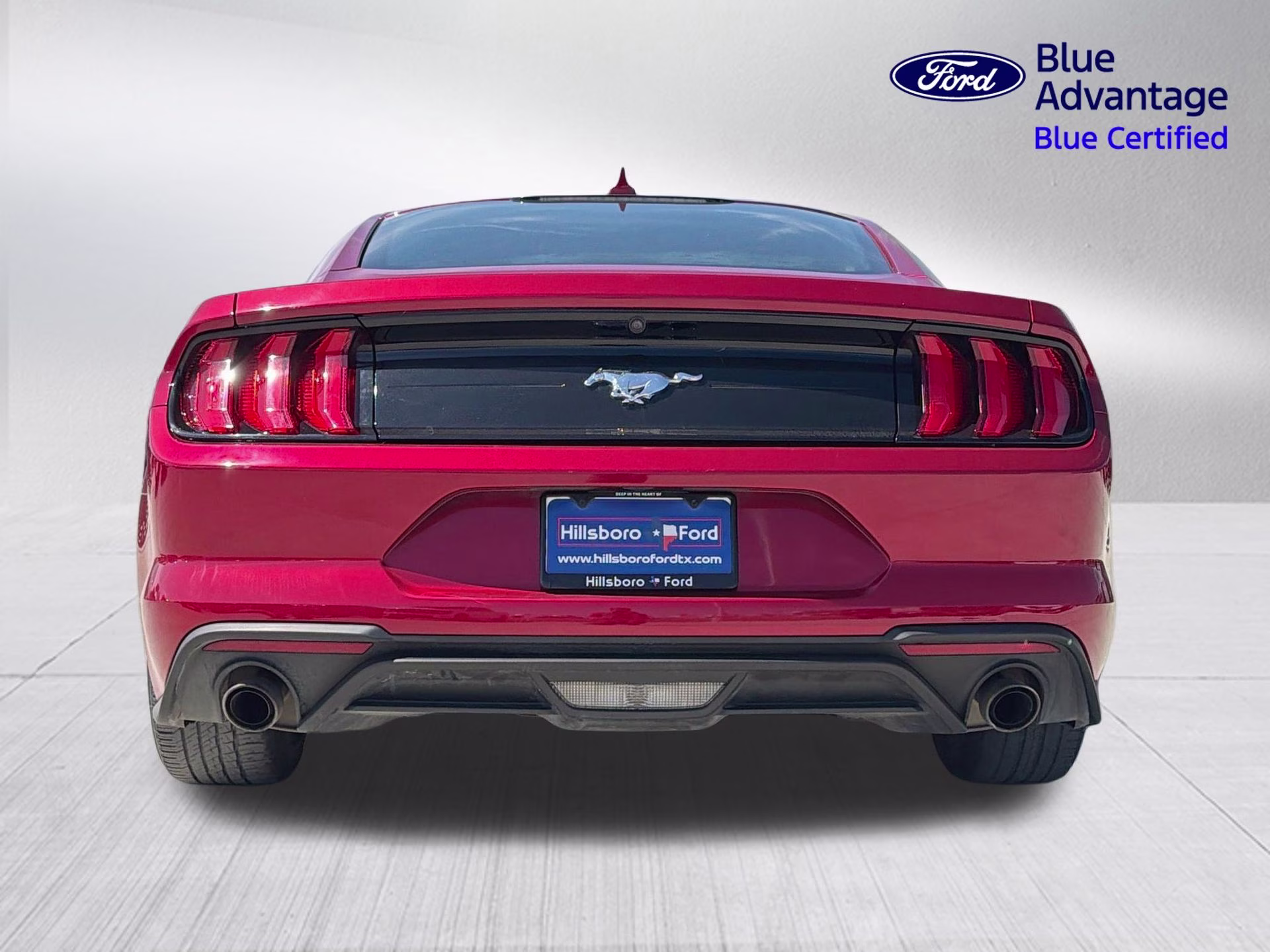 2023 Rapid Red Metallic Tinted Clearcoat Ford Mustang EcoBoost RWD Coupe
