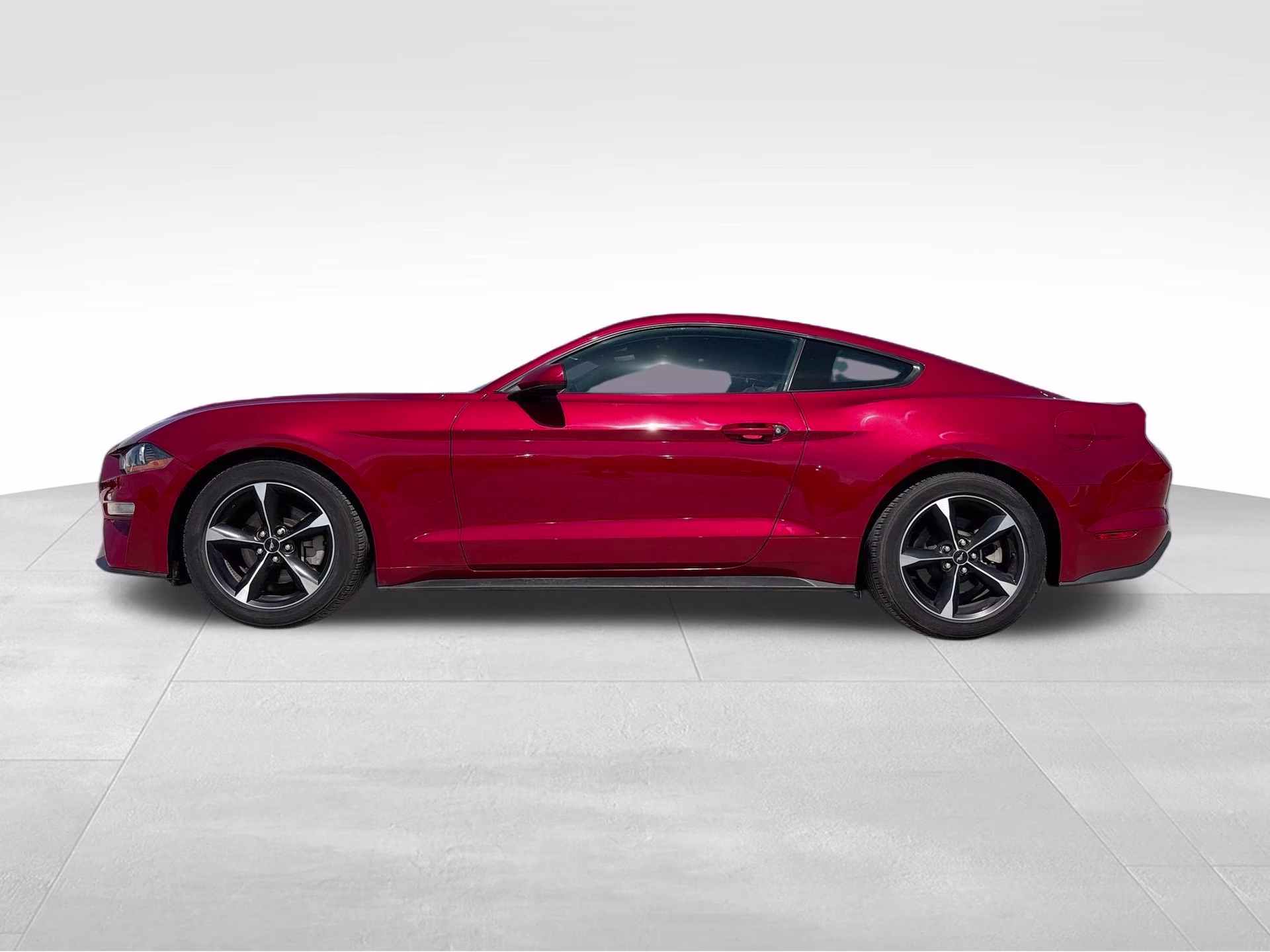 2023 Rapid Red Metallic Tinted Clearcoat Ford Mustang EcoBoost RWD Coupe