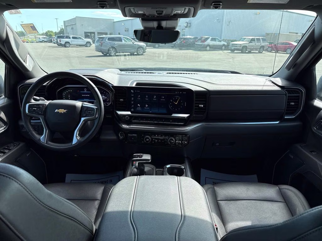 2023 Northsky Blue Metallic Chevrolet Silverado 1500 LTZ 4X4 Truck