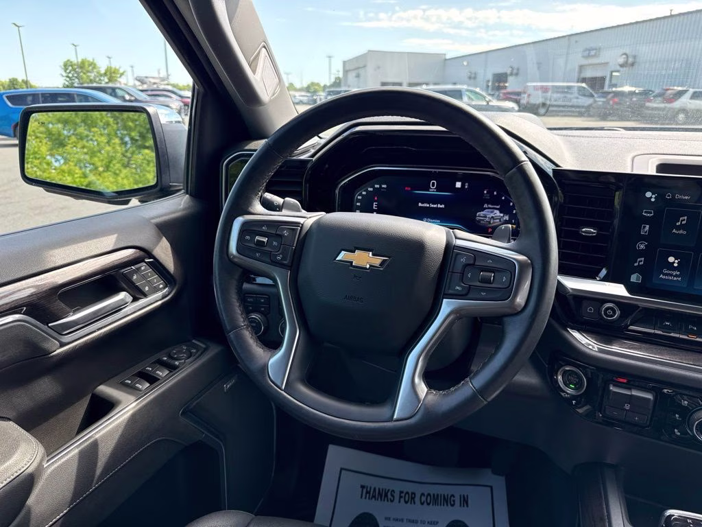 2023 Northsky Blue Metallic Chevrolet Silverado 1500 LTZ 4X4 Truck