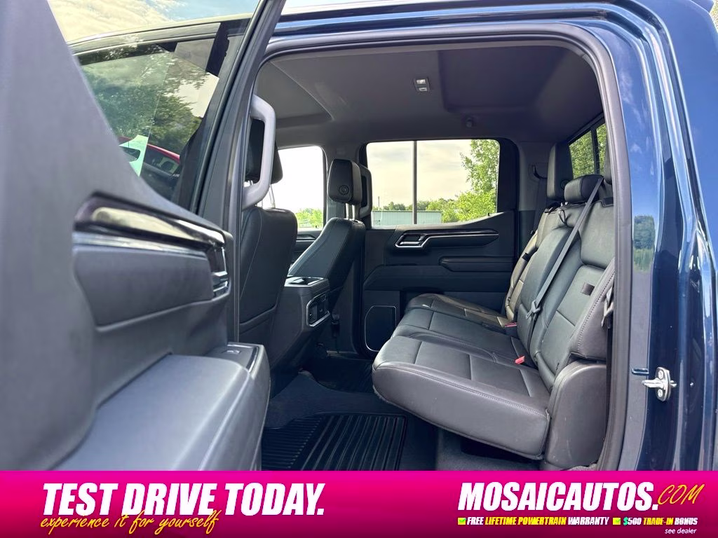 2023 Northsky Blue Metallic Chevrolet Silverado 1500 LTZ 4X4 Truck