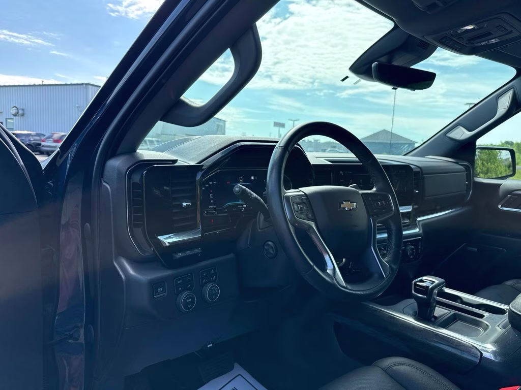 2023 Northsky Blue Metallic Chevrolet Silverado 1500 LTZ 4X4 Truck