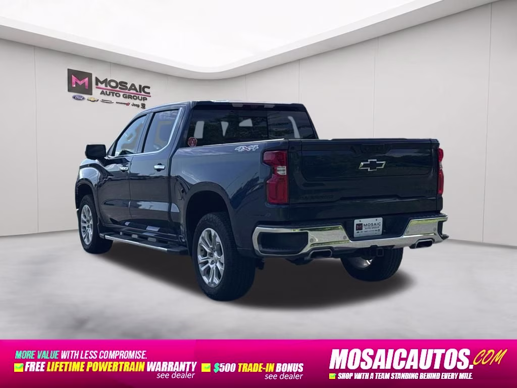 2023 Northsky Blue Metallic Chevrolet Silverado 1500 LTZ 4X4 Truck