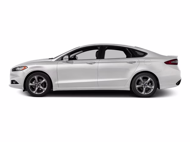 2016 Oxford White Ford Fusion S FWD Sedan