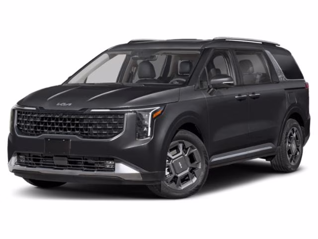2026 Aurora Black Pearl Kia Carnival Hybrid SX FWD Van