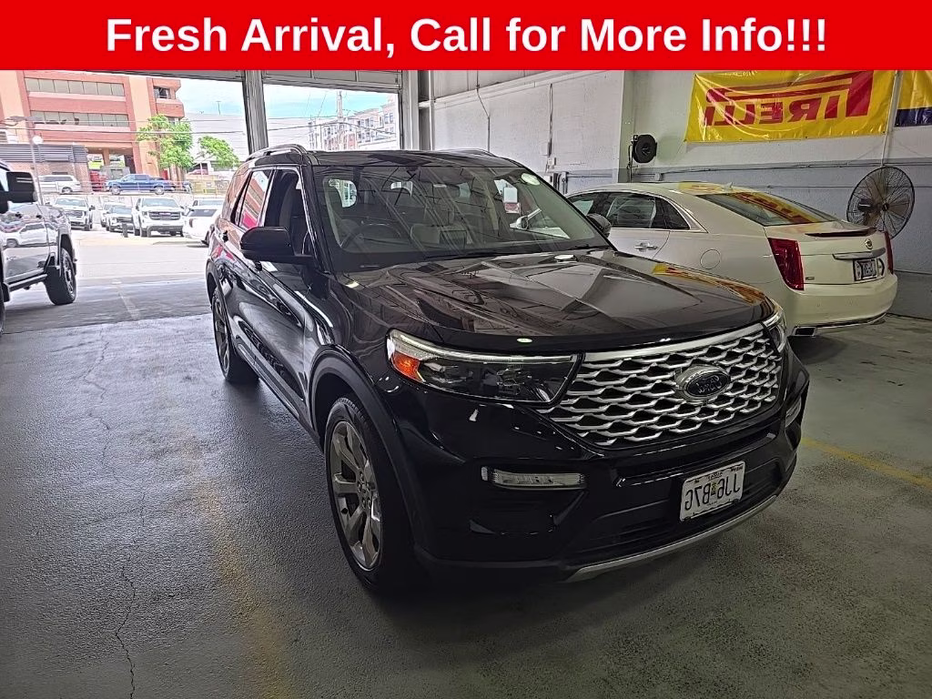 2020 Black Metallic Ford Explorer Platinum 4X4 SUV