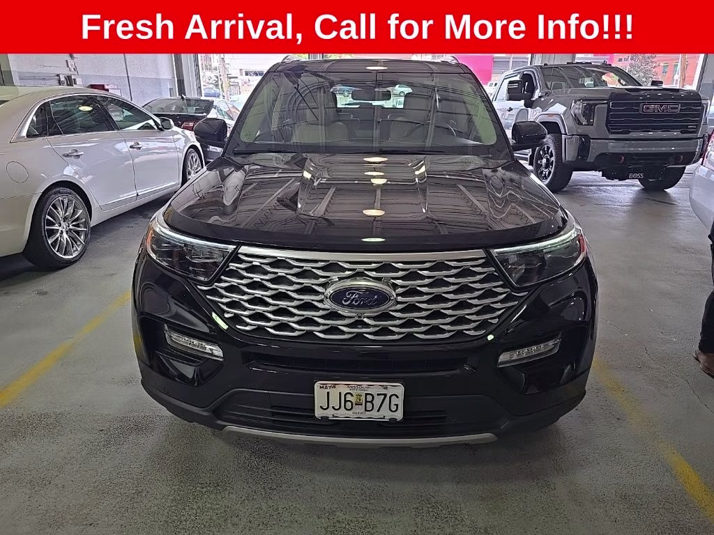 2020 Black Metallic Ford Explorer Platinum 4X4 SUV