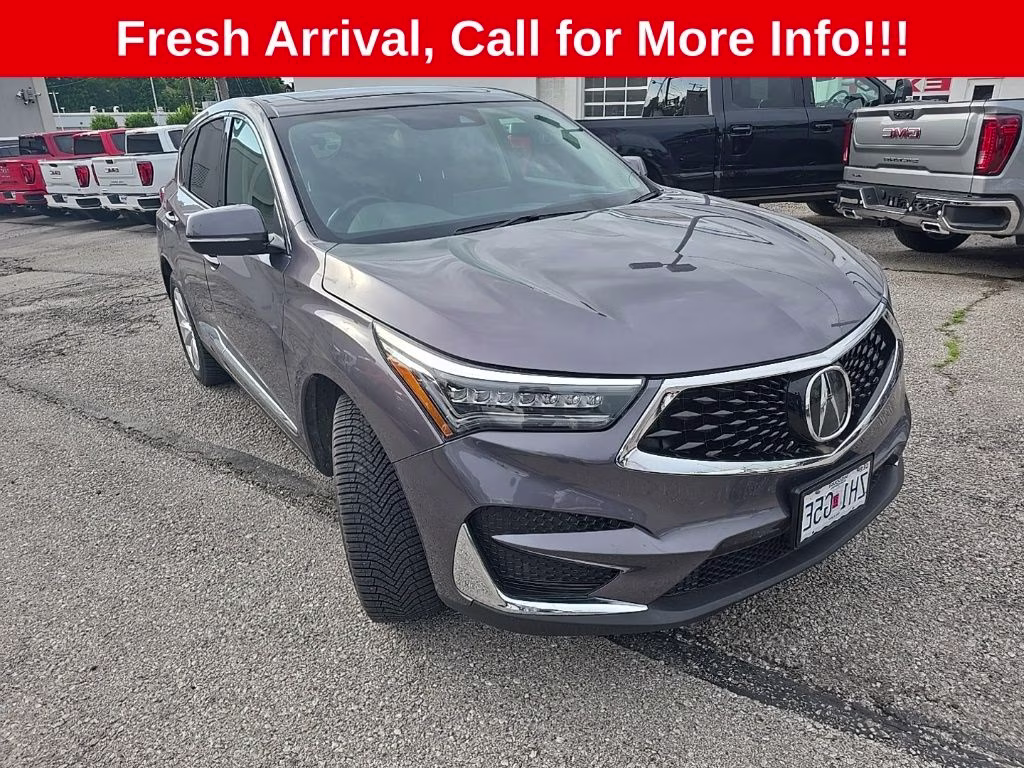 2021 Lunar Silver Metallic Acura RDX Base AWD SUV
