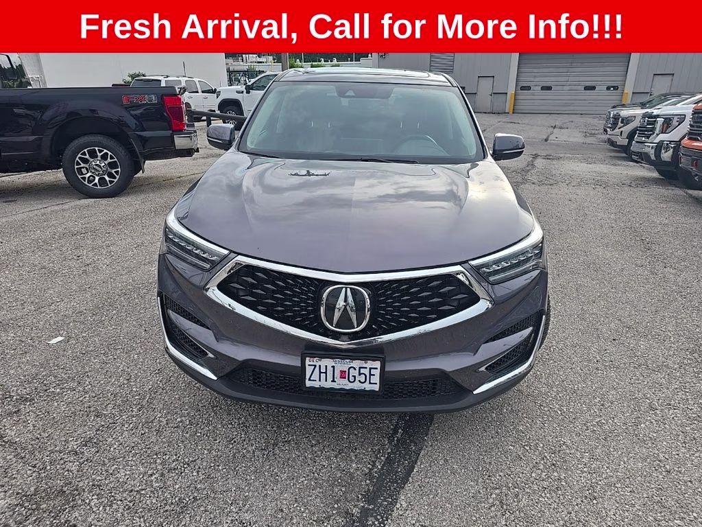 2021 Lunar Silver Metallic Acura RDX Base AWD SUV