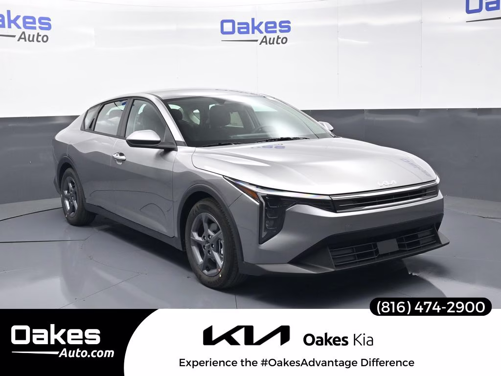 2026 Steel Gray Kia K4 LXS FWD Sedan