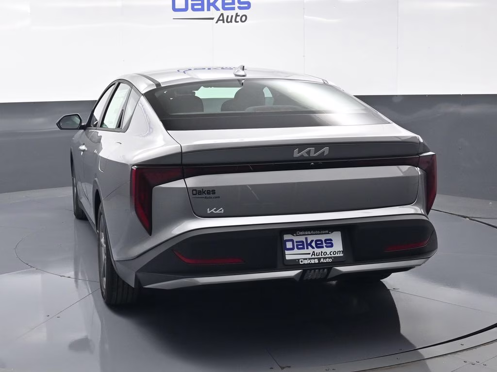 2026 Steel Gray Kia K4 LXS FWD Sedan