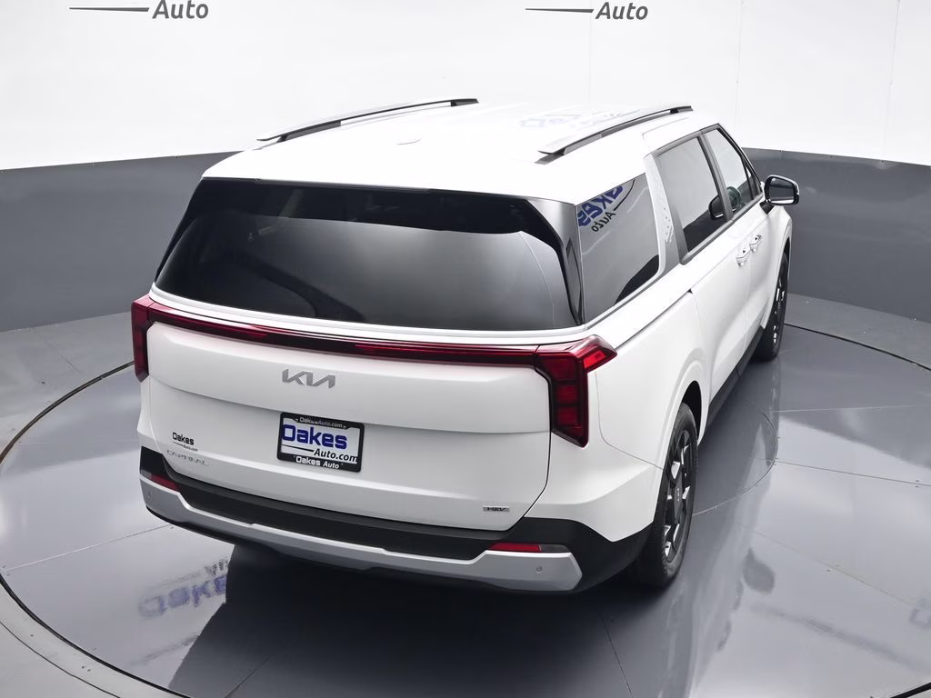 2026 Snow White Pearl Kia Carnival Hybrid EX FWD Van