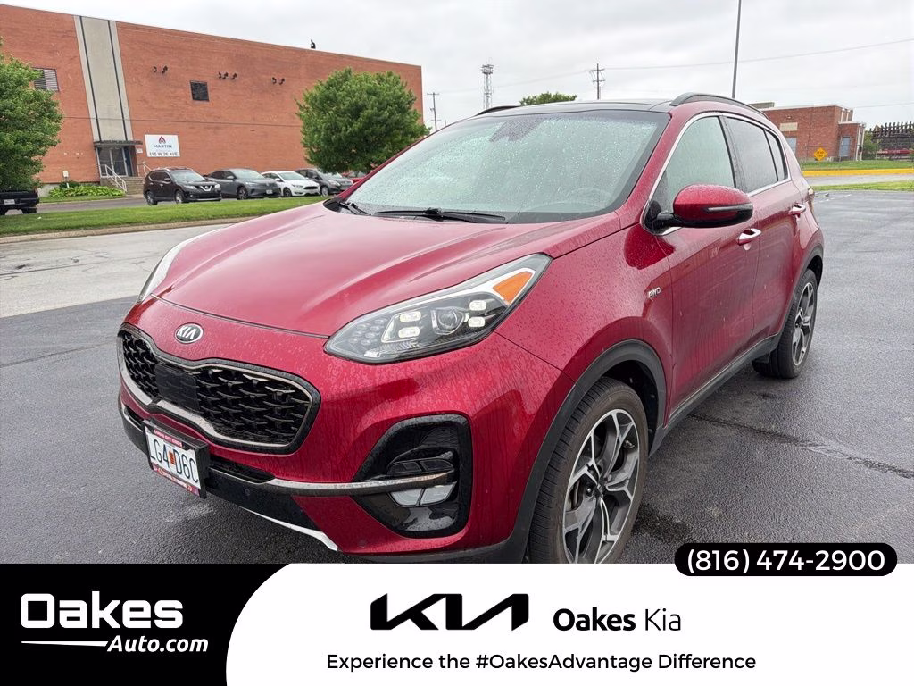 2020 Hyper Red Kia Sportage SX AWD SUV