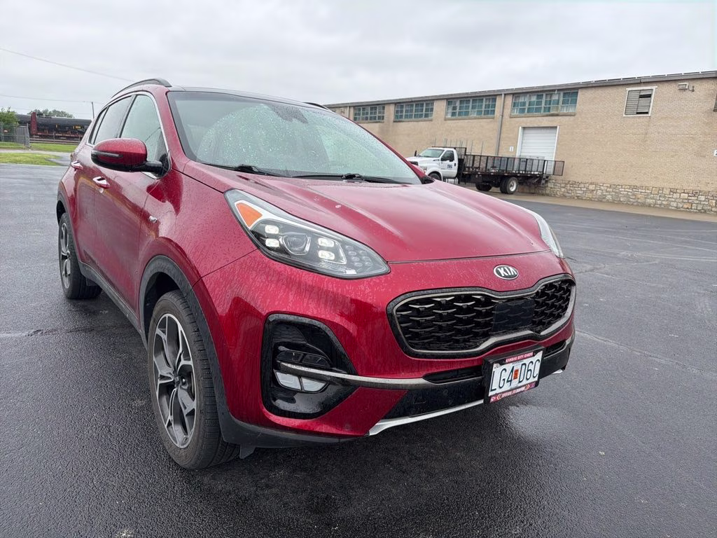 2020 Hyper Red Kia Sportage SX AWD SUV